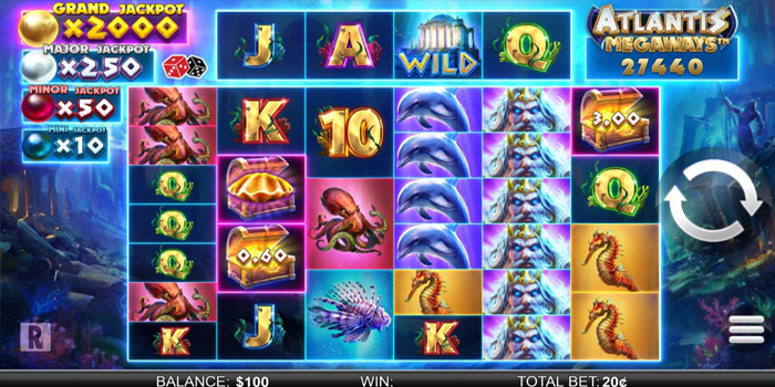 Strategi Jackpot Slot Atlantis Megaways Dengan Pola Konsisten